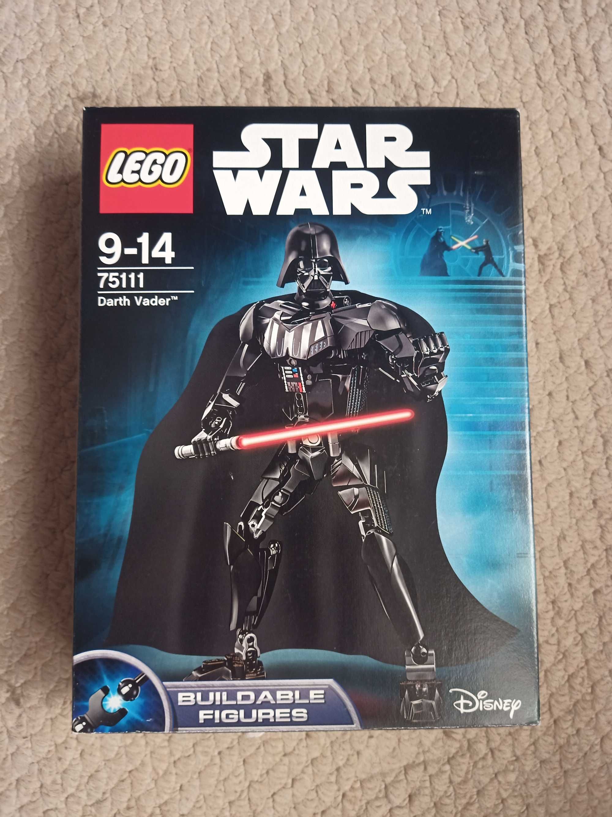 Lego 75111 Star Wars Darth Vader, 28.5 cm, kompletny zestaw
