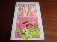 "Aventuras Matemáticas" de Miguel de Guzmán - 1ª Edição 1990