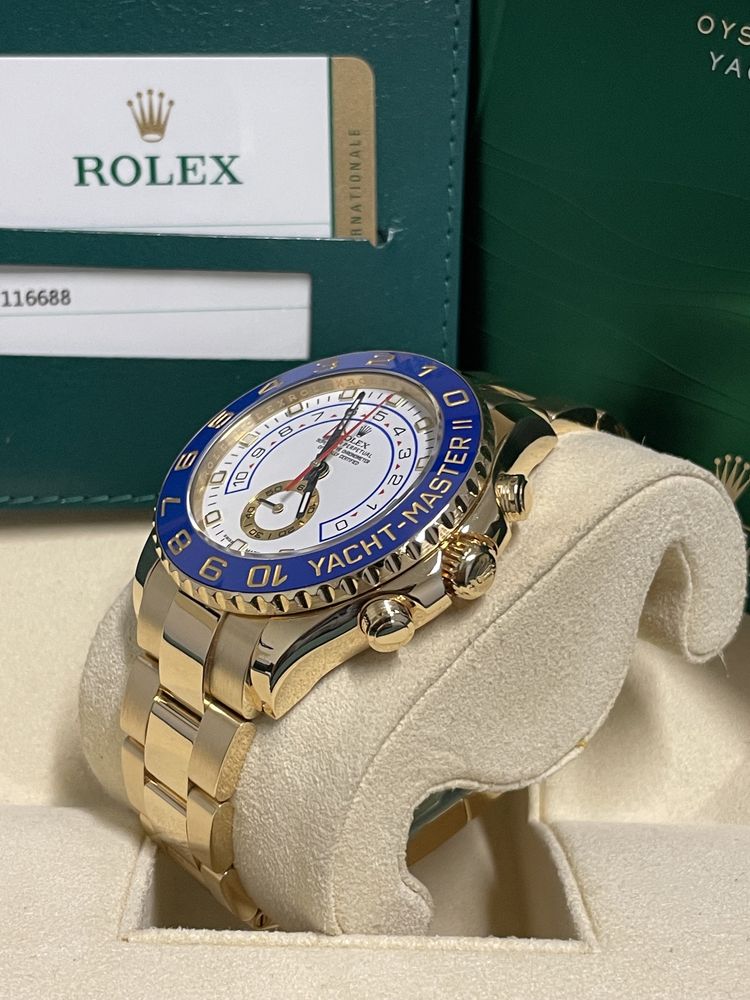 Rolex Yacht Master II Ouro C/ Novo