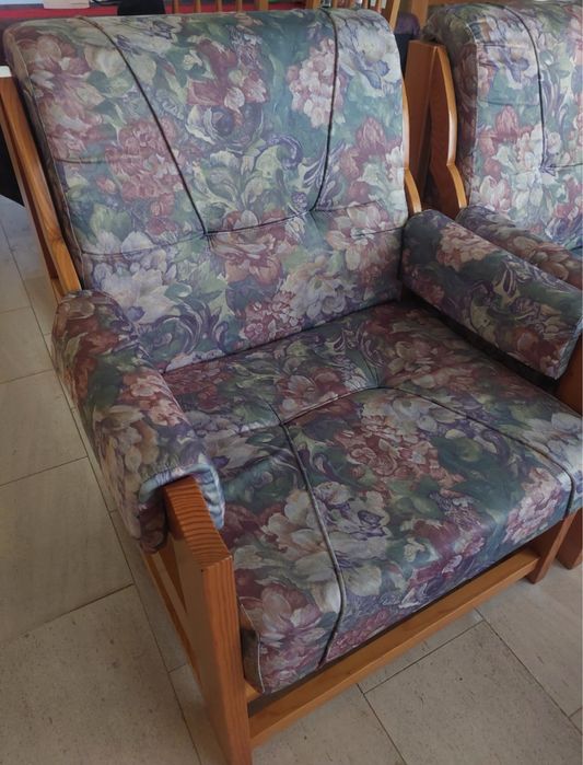 Cadeirão poltrona sofá individual maple