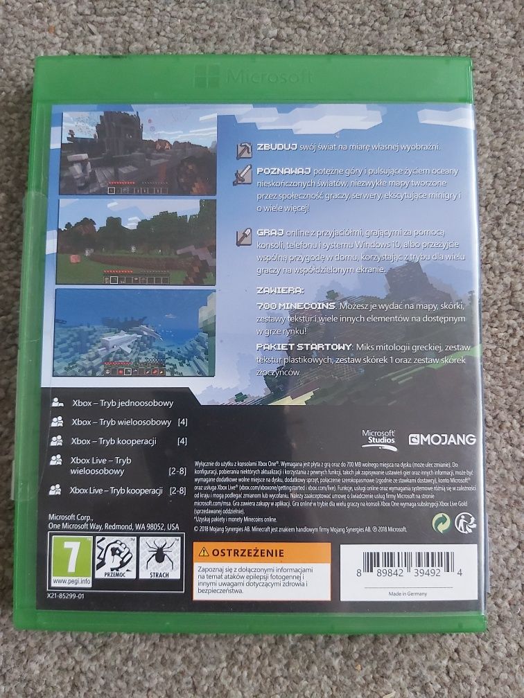 Minecraft PL xbox one