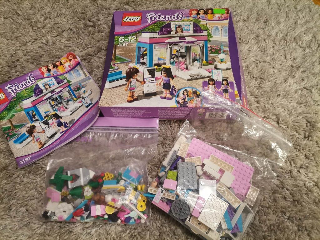 Lego Friends 3187 Beauty Shop kompletny zestaw