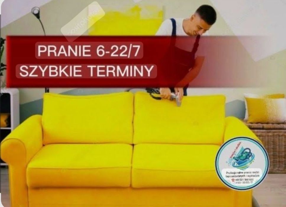 Pranie Tapicerki, Sof, Kanap, Foteli, Krzeseł, Wersalki, Materaca, Wyk