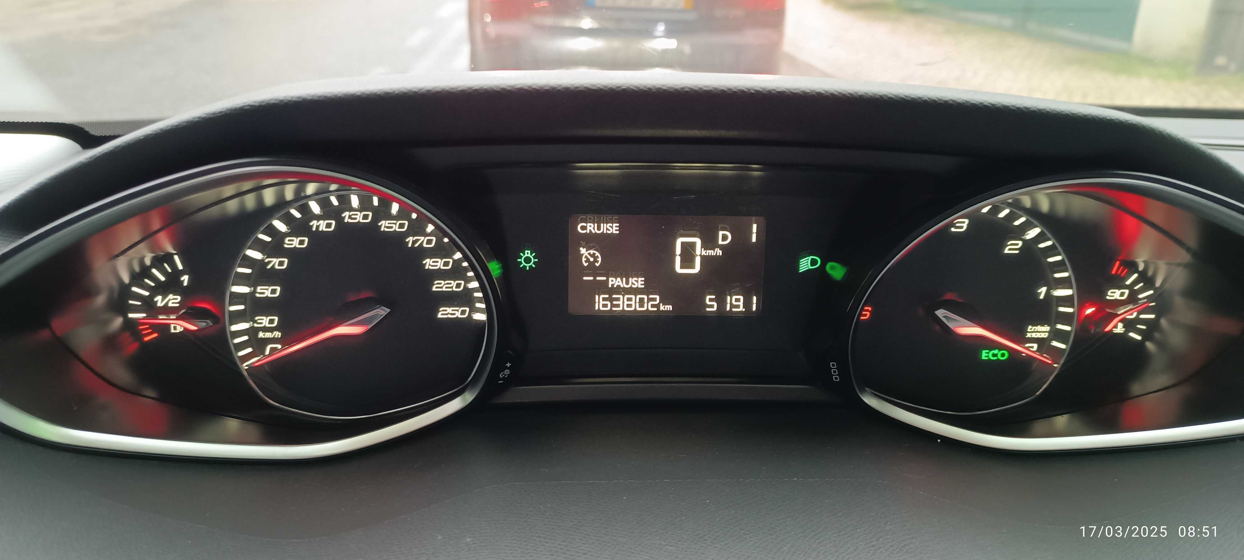 Peugeot 308 SW blue HDI ALLURE EAT8 HDI 120 CV