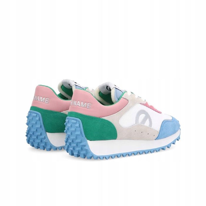 No Name 40 Buty Damskie Punky Jogger Skórzane Sneakersy T969