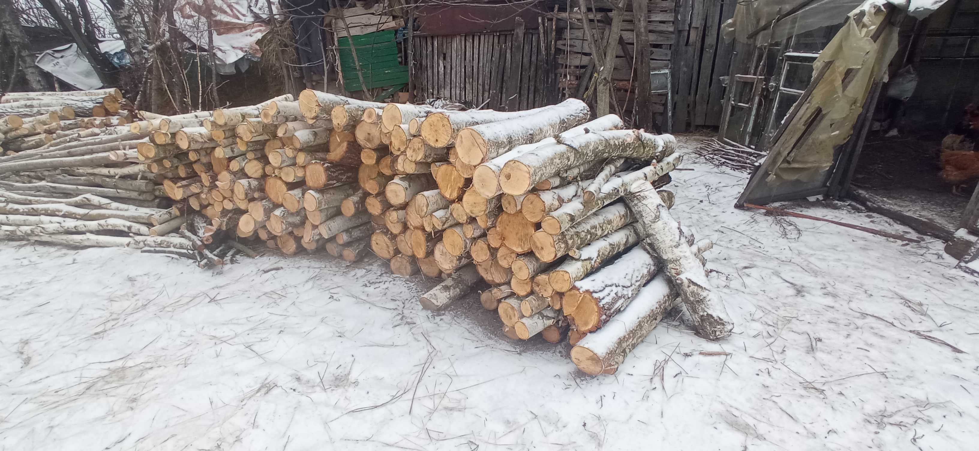 7 складометрів березових дров