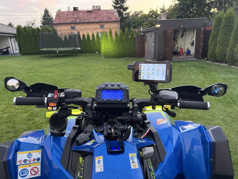 Quad Polaris Scrambler 1000s/zamiana