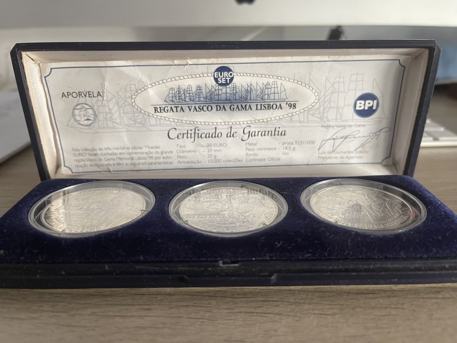 Moedas Regata Vasco da Gama 1998