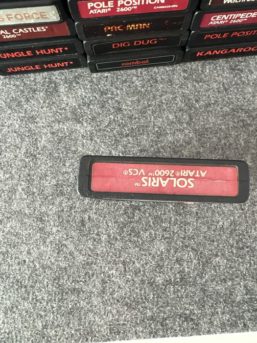 #1523 Solaris Atari 2600 vcs gra dyskietka cartridge