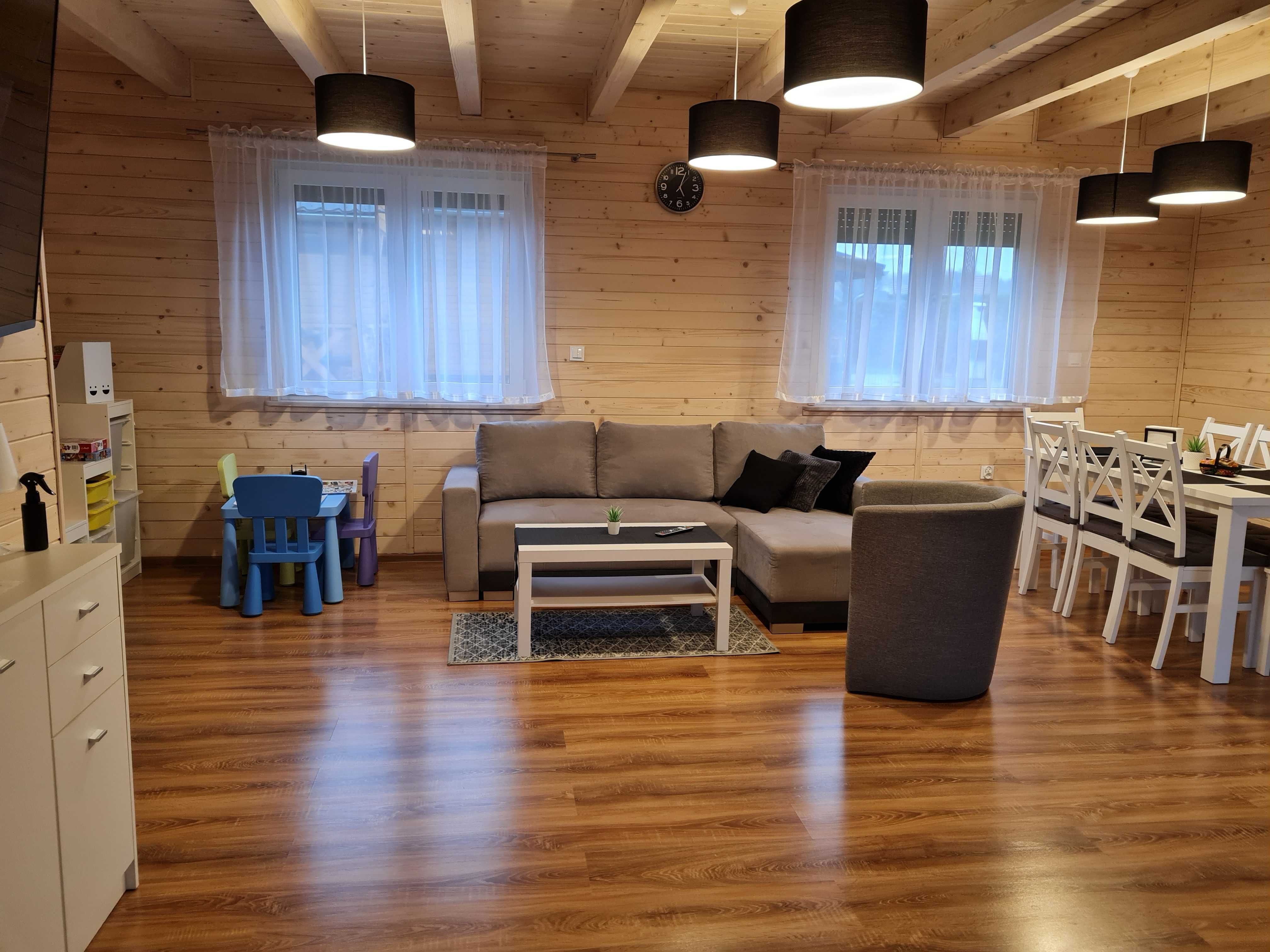 Domki 10 os - SAUNA, BASEN-Słoneczny Zakątek Lubrza Świebodzin