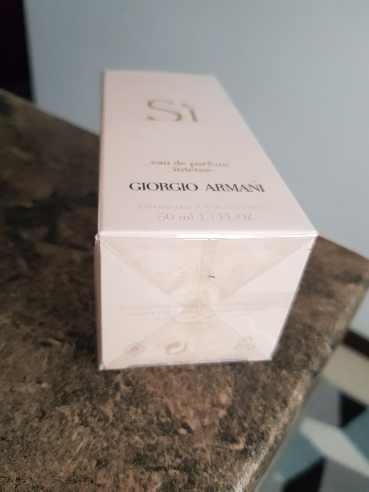 NOWE 100% ORYGINALNE perfumy G. Armani Si Intense czarne czerwone 50