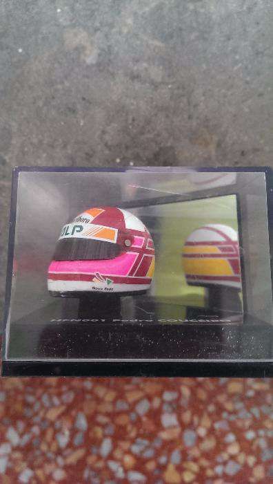 Capacete F1 Miniatura Onyx - Pedro Couceiro