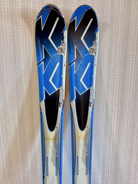 Лижі K2 AMP 160см 119/72/103 + кріплення Marker MZ 10.0