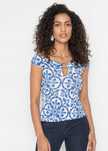 B.P.C bluzka carmen nadruk 40/42.