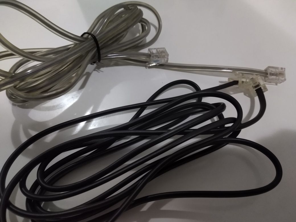 Przewód telefoniczny RJ11 2szt.