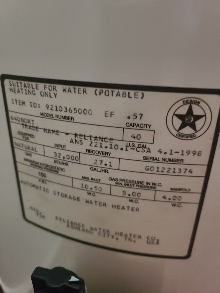 2 podgrzewacze wody NOWY gazowy pojemnościowy 150l + używany
