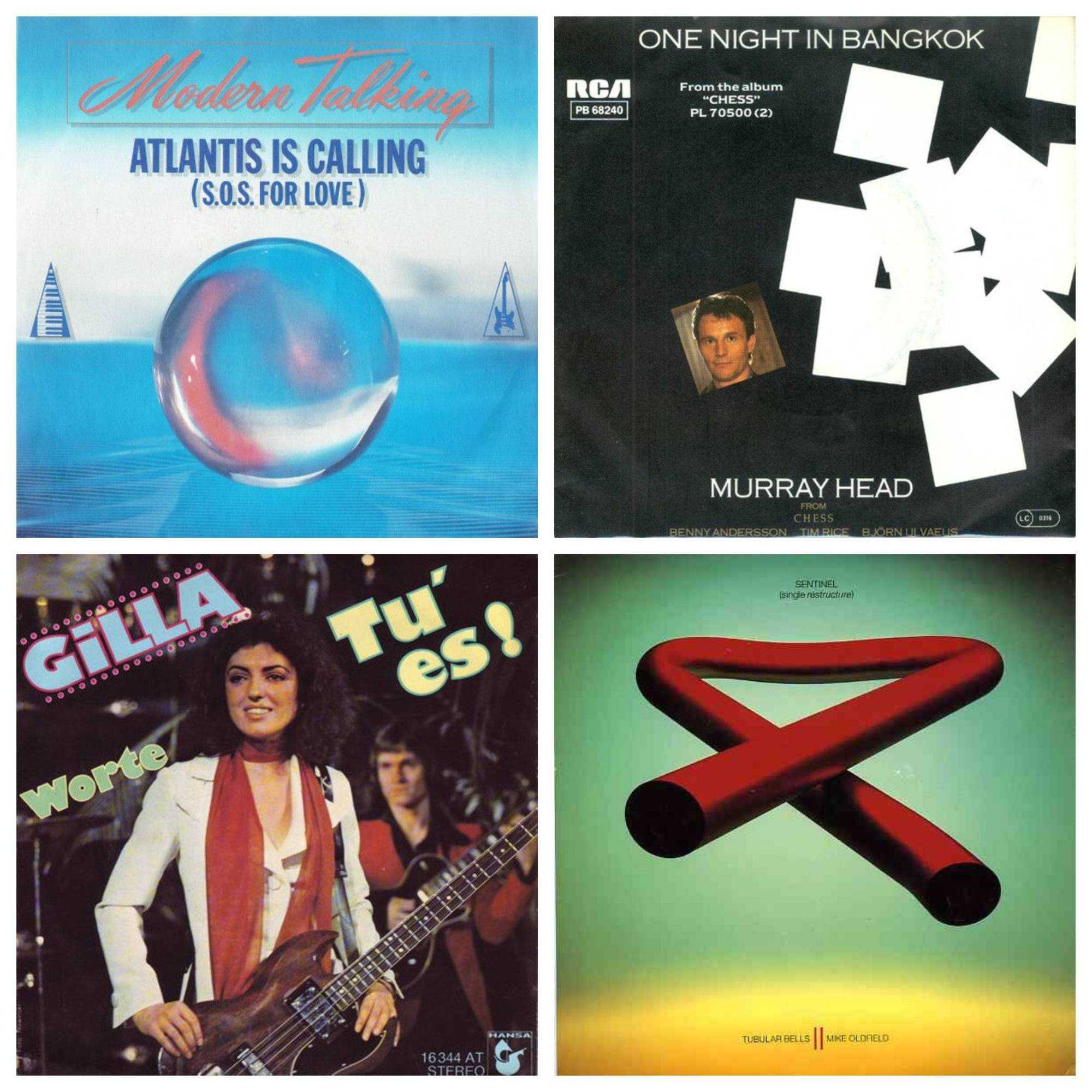 LP 7"Aneka,Aha,Scotch,Fancy,Sabrina,Chris Norman,Arabesque,Gilla vol.1