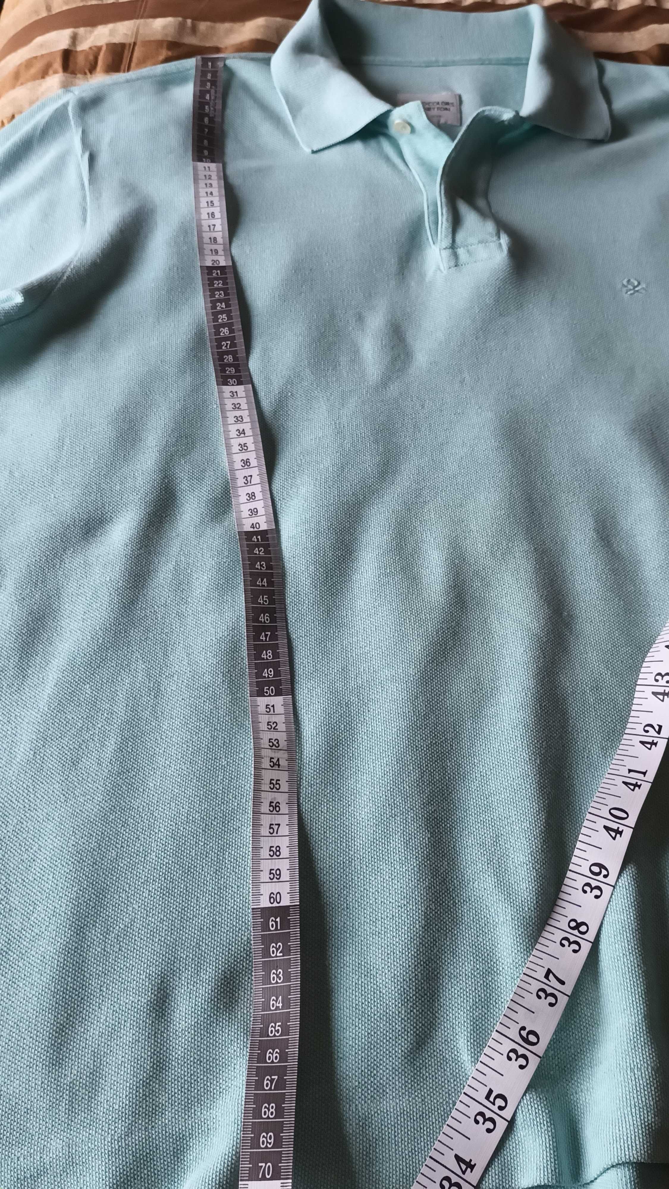 Polo verde água da Benetton