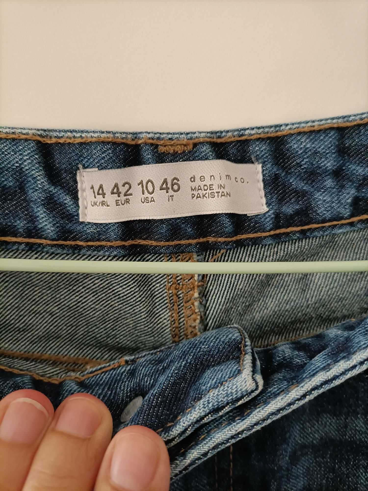 Szorty damskie spodenki krótkie dżinsowe 40 42 denim co