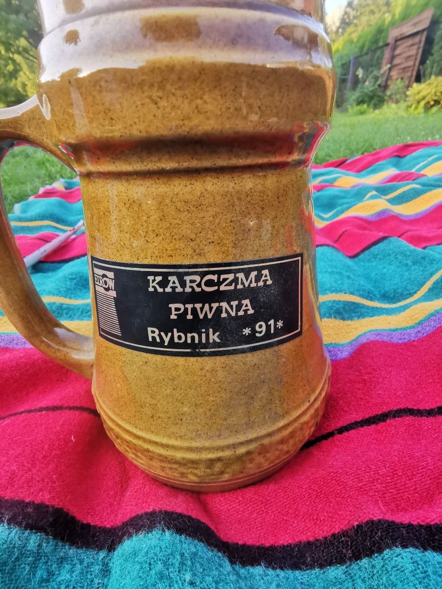 Kufel karczma piwna Rybnik 1991