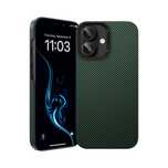 Etui Magnetic Armor Tint Kevlar 1000D (0064) do Iphone 16 Plus zielony