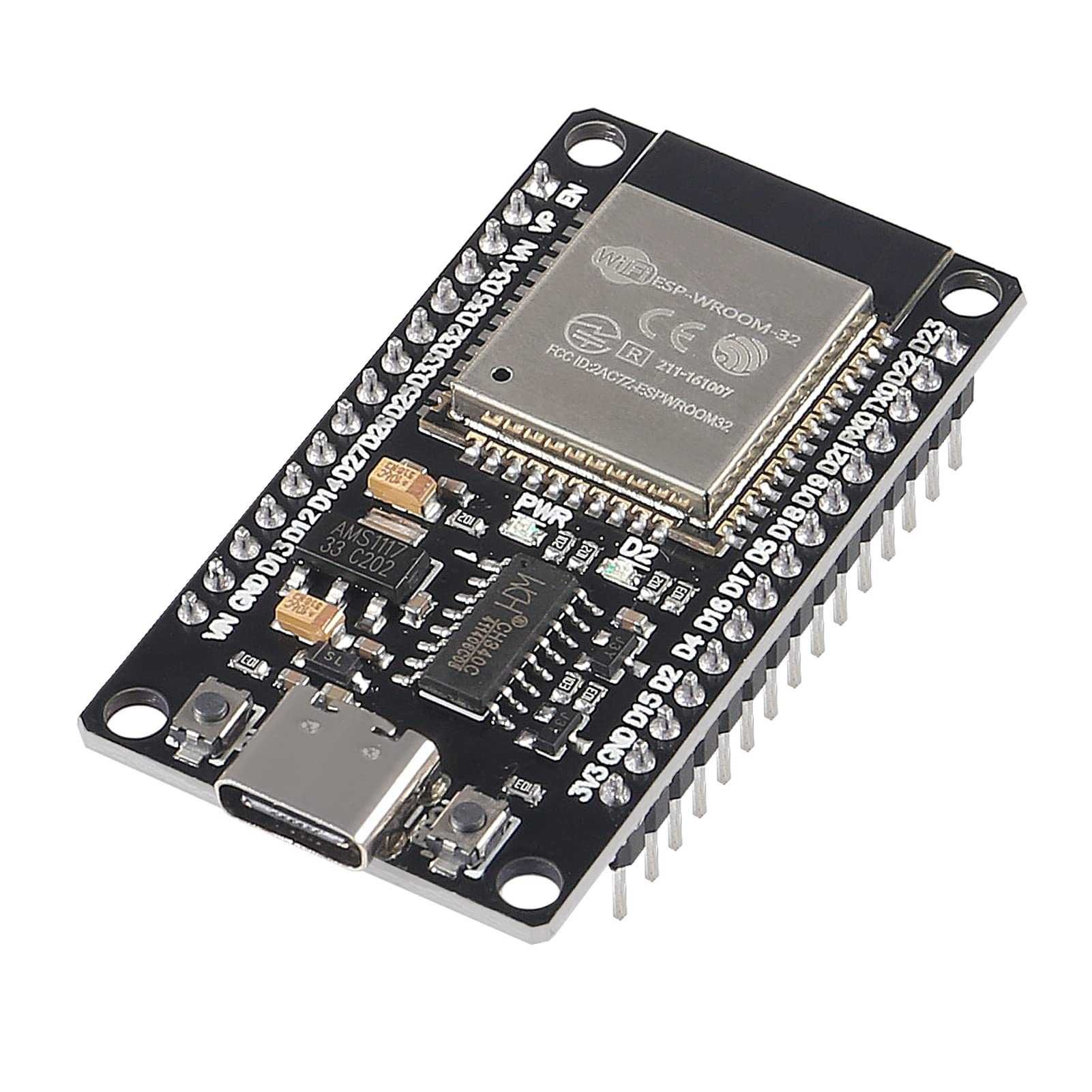 Плата ESP32 WROOM-32 Type-C MicroPython, Arduino ESP-IDF