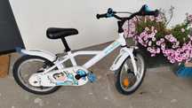 Rowerek dziecięcy B-Twin 16" biały