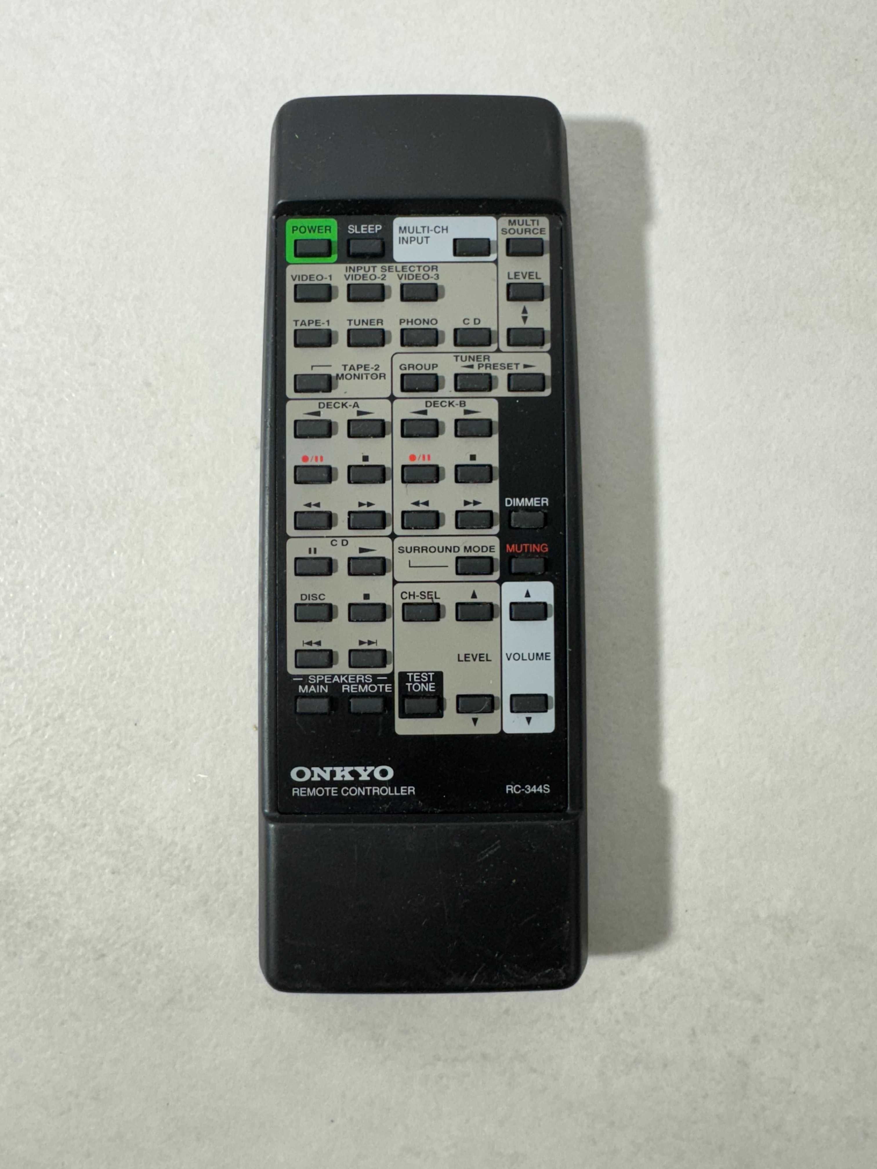Oryginalny pilot ONKYO RC-344s