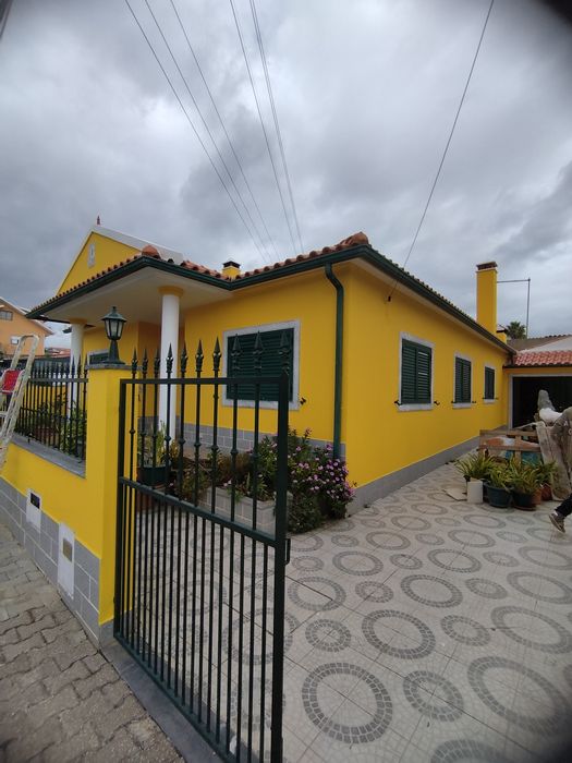 Pintura exterior e interior