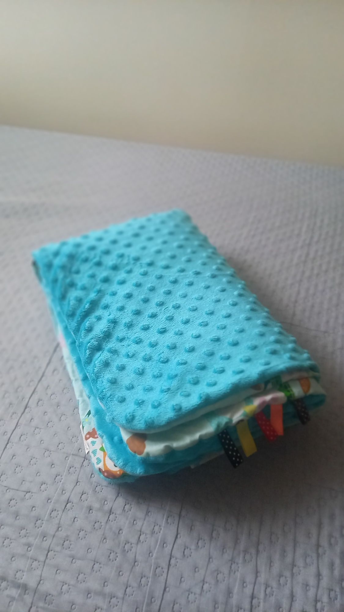 Kocyk dziecięcy niemowlęcy minky kołderka