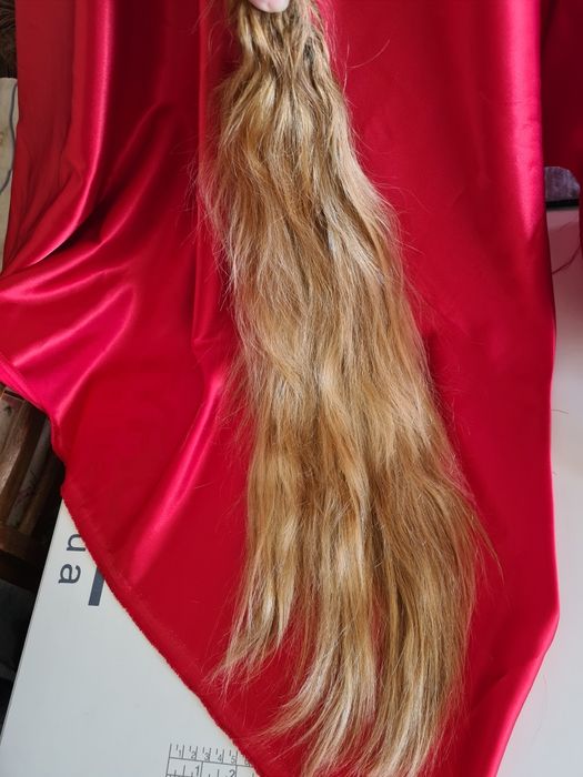 Ручная работа рукоделме коса хвост шиньон натуральная