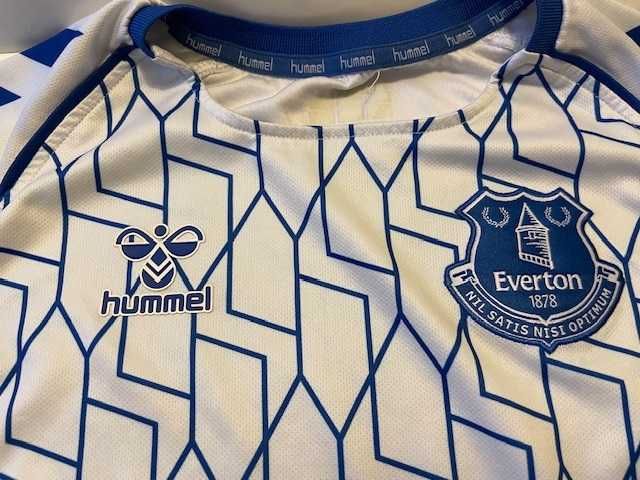 Koszulka piłkarska Everton Hummel rozmiar L młodzieżowe
