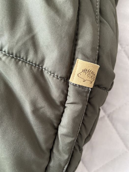 Теплий конверт H&M 62-68 2-6 міс хакі зелений 2 шт для близнюків/двійн
