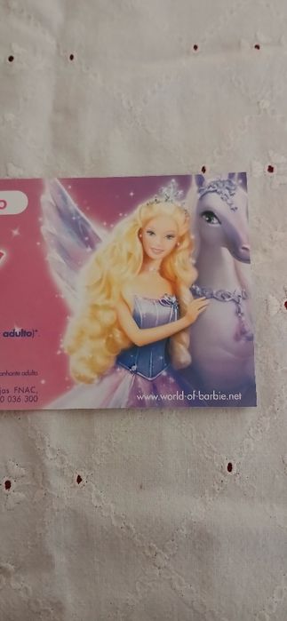Bilhete World of Barbie, de 2005