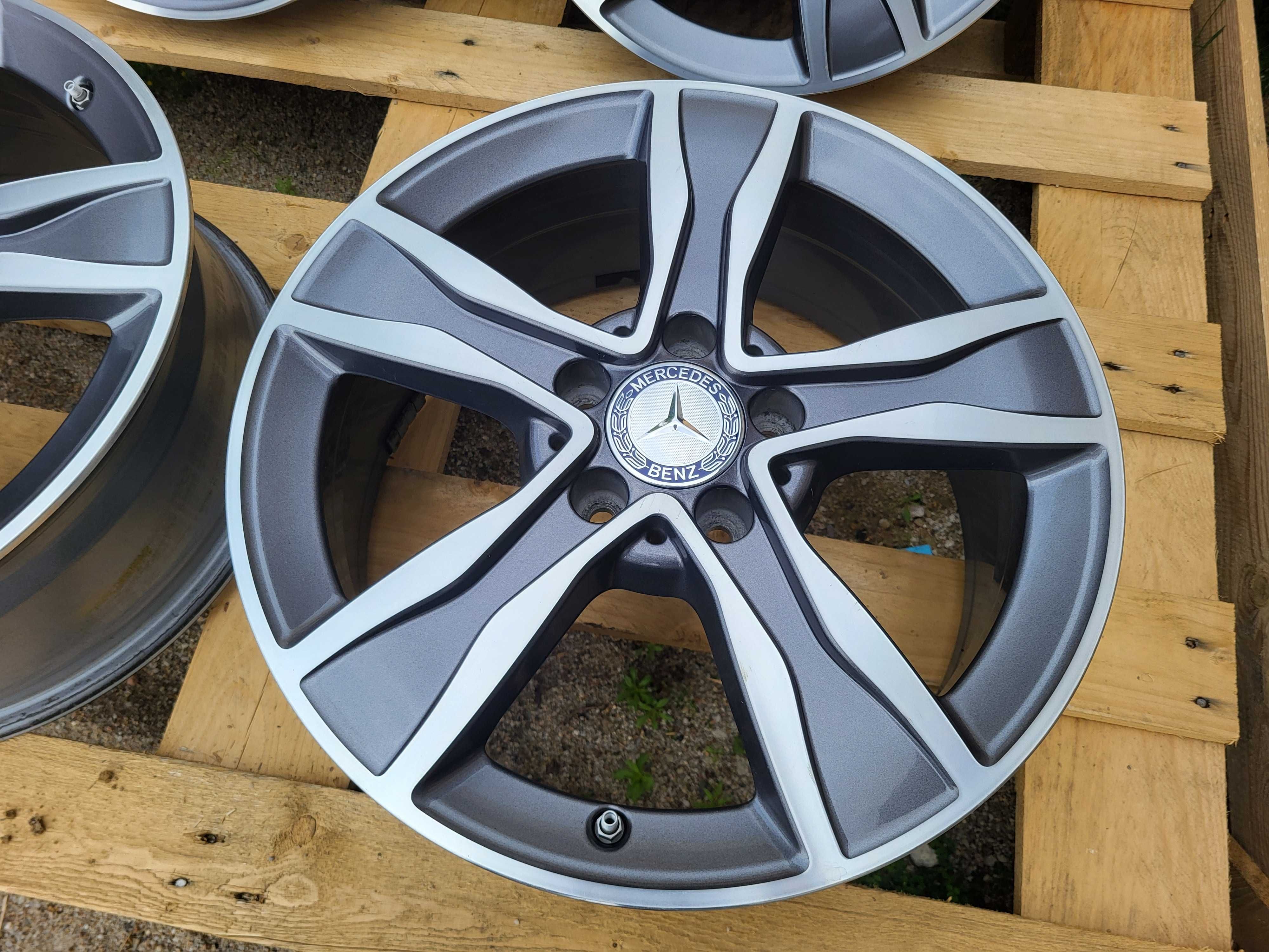 [961] Felgi aluminiowe 17" Mercedes 7Jx17H2 5x112 C klasa czujniki!