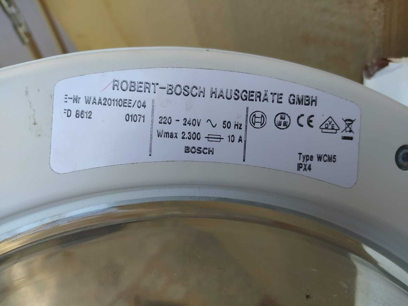 Modo eletrónico (Máquina de lavar roupa Bosch) E-Nr WAA20110EE/04