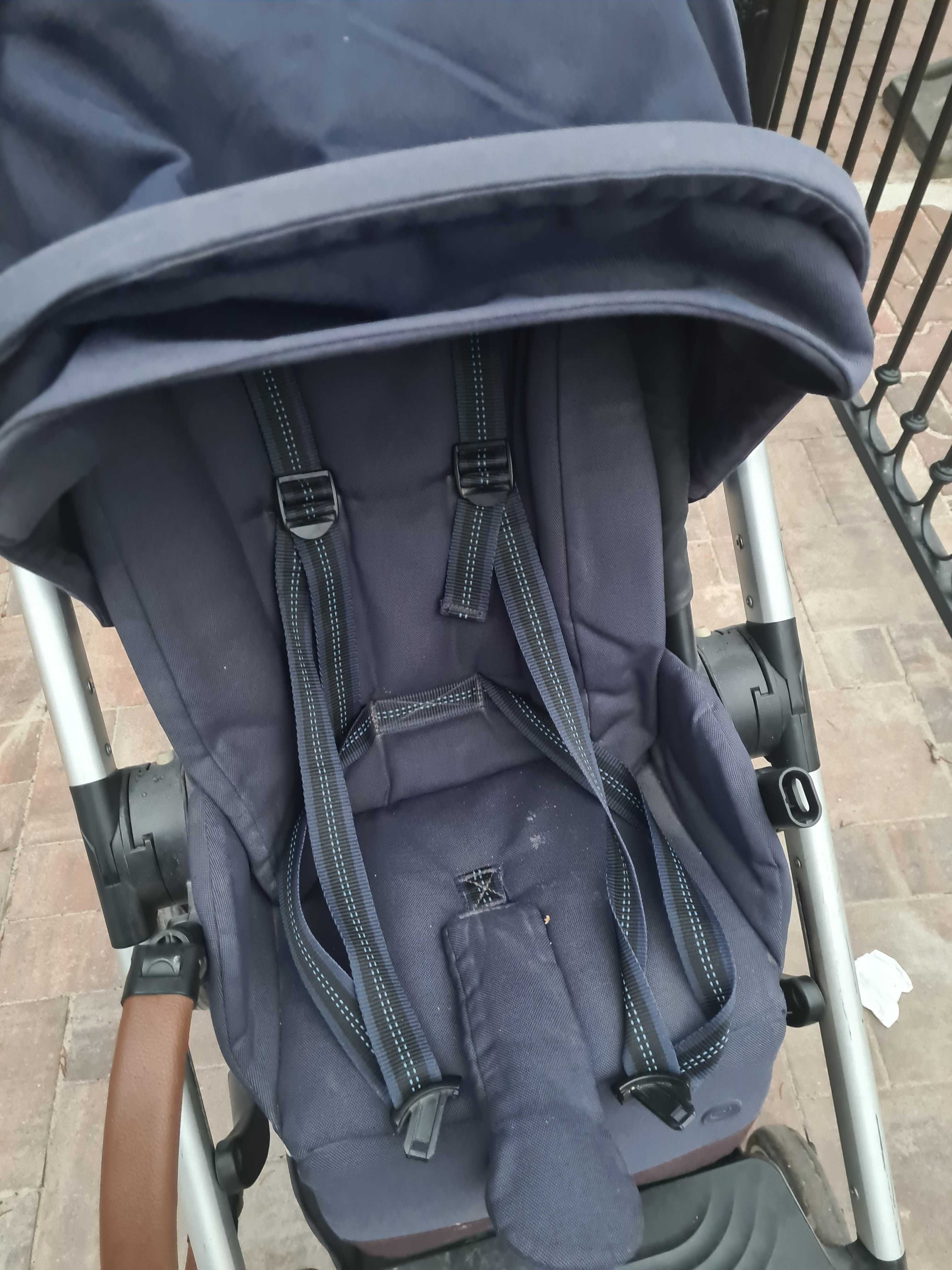 Wózek spacerowy Cybex nosidełko adapter zestaw stan bardzo dobry