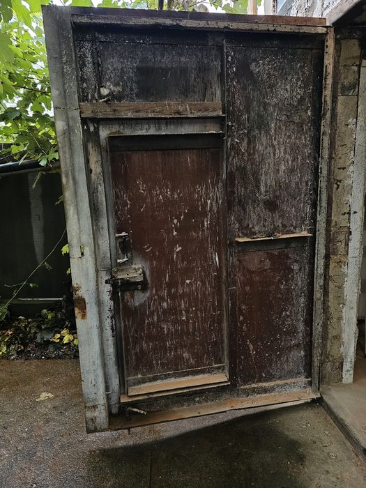 Гаражні ворота метал 3мм