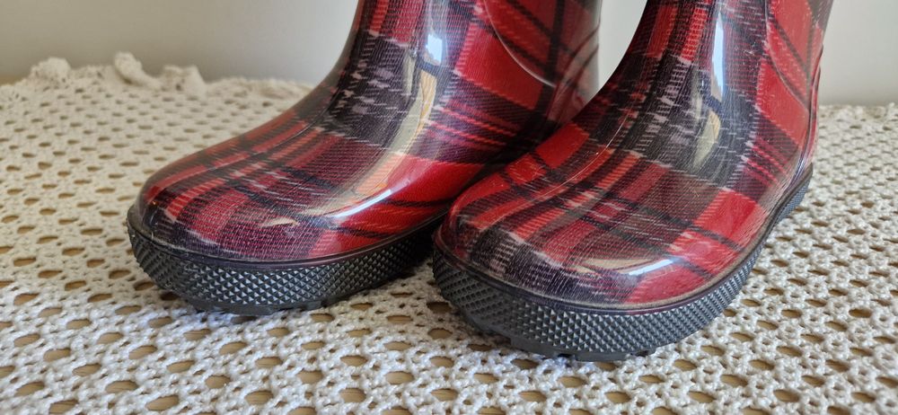 Kalosze, gumiaki dziecięce, r. 30/31