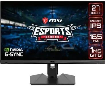 Monitor MSI 27" Optix MAG274QRF-QD IPS WQHD 165Hz 1ms G-Syn