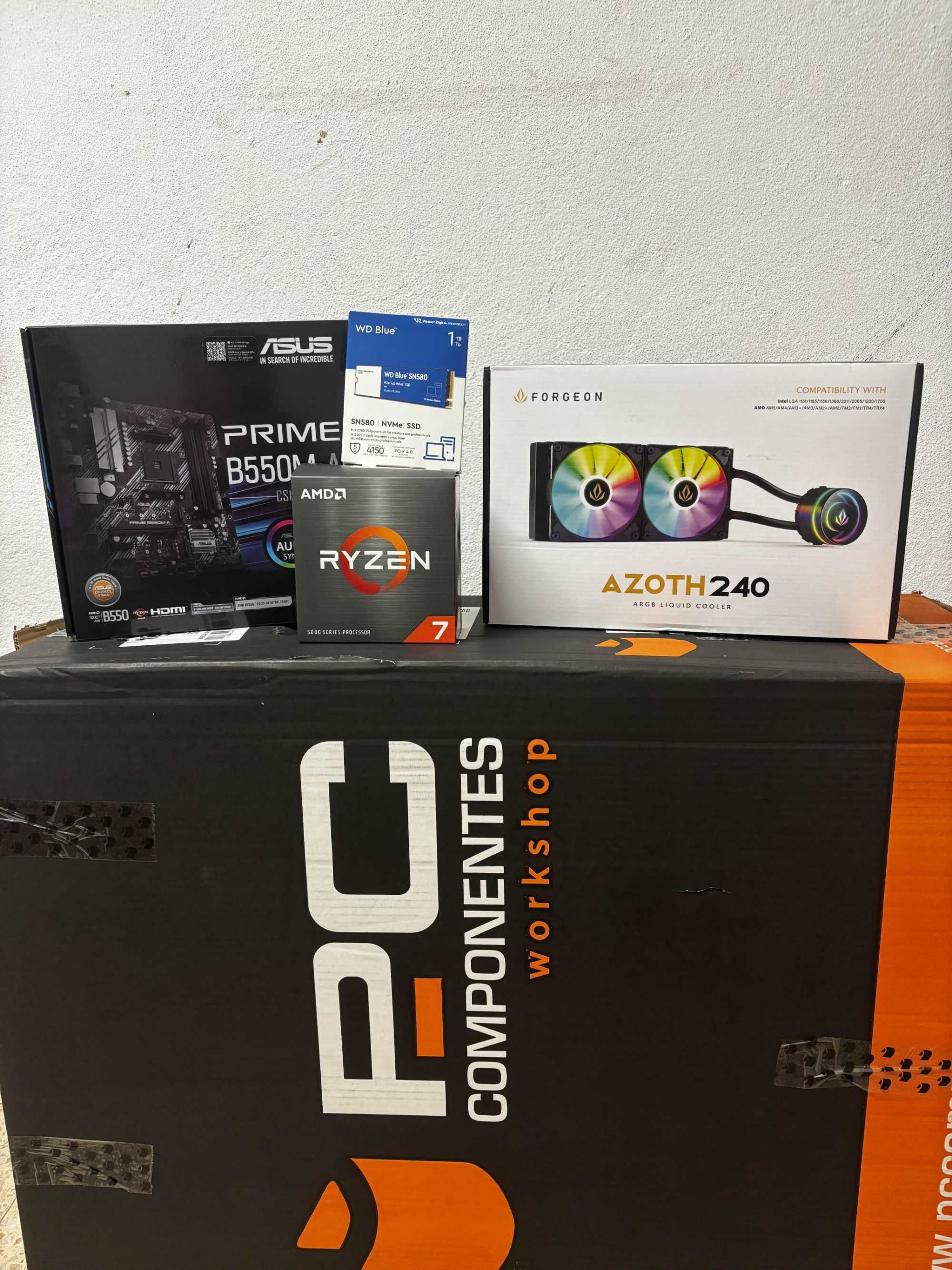 PC Gaming Ryzen 7 5800X | RTX 4060 Ti | 32GB RAM | 1TB SSD 8 Meses Uso