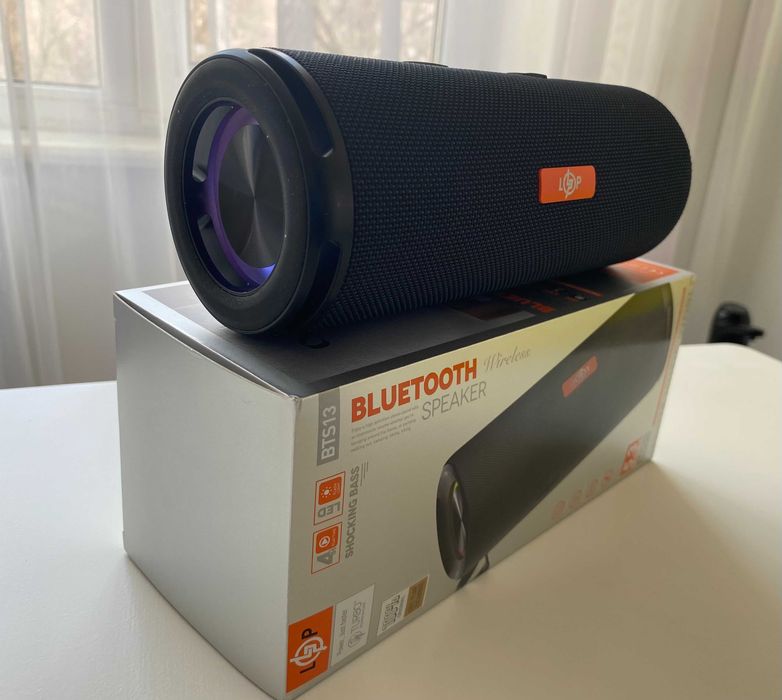 Портативна колонка LP Bluetooth 5.3 Led підсвічування