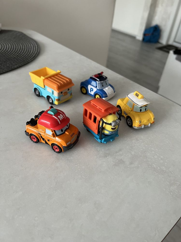Робокар поли robocar poli металеві машинки оригінал марк кеп міньон