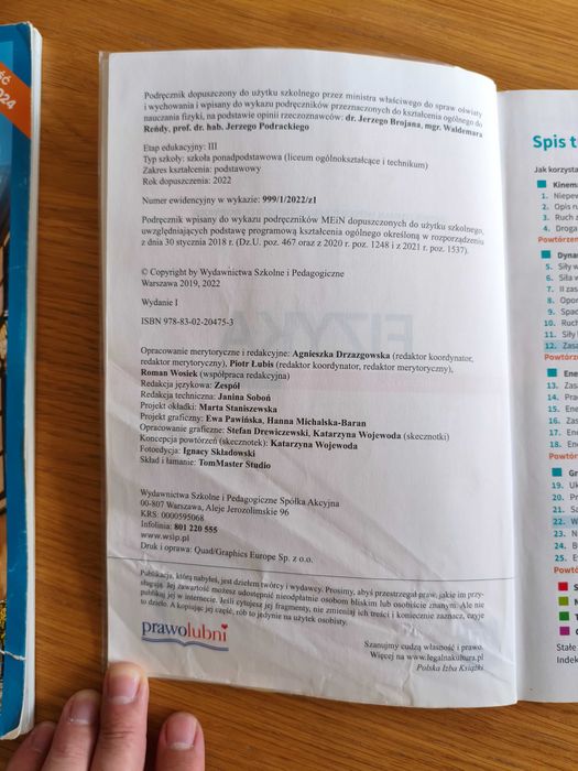 Fizyka 1 WSiP liceum