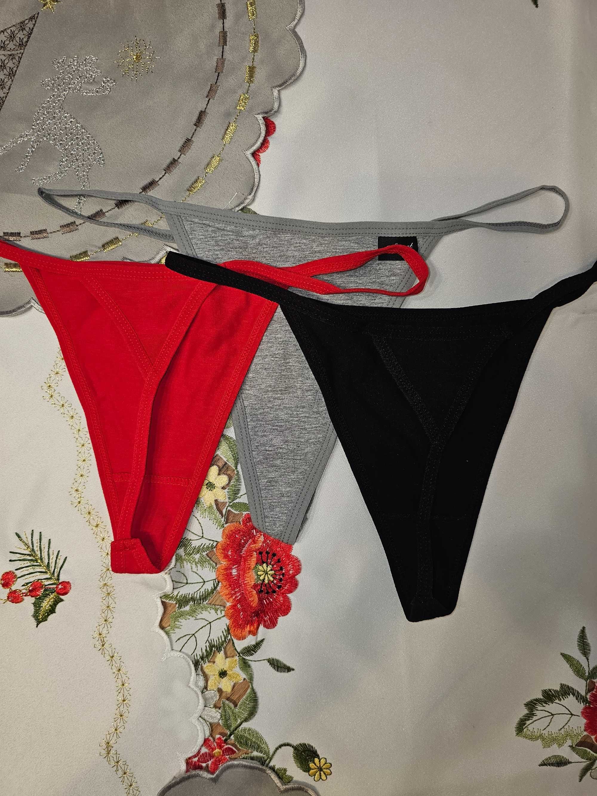 Majtki damskie stringi M