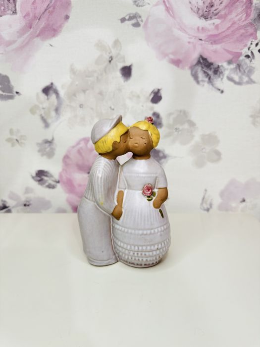 Ceramiczna figurka JIE Gantofta, pocałunek, Sweden design