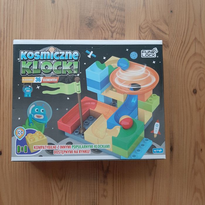 Kosmiczne klocki Fun lock 3+