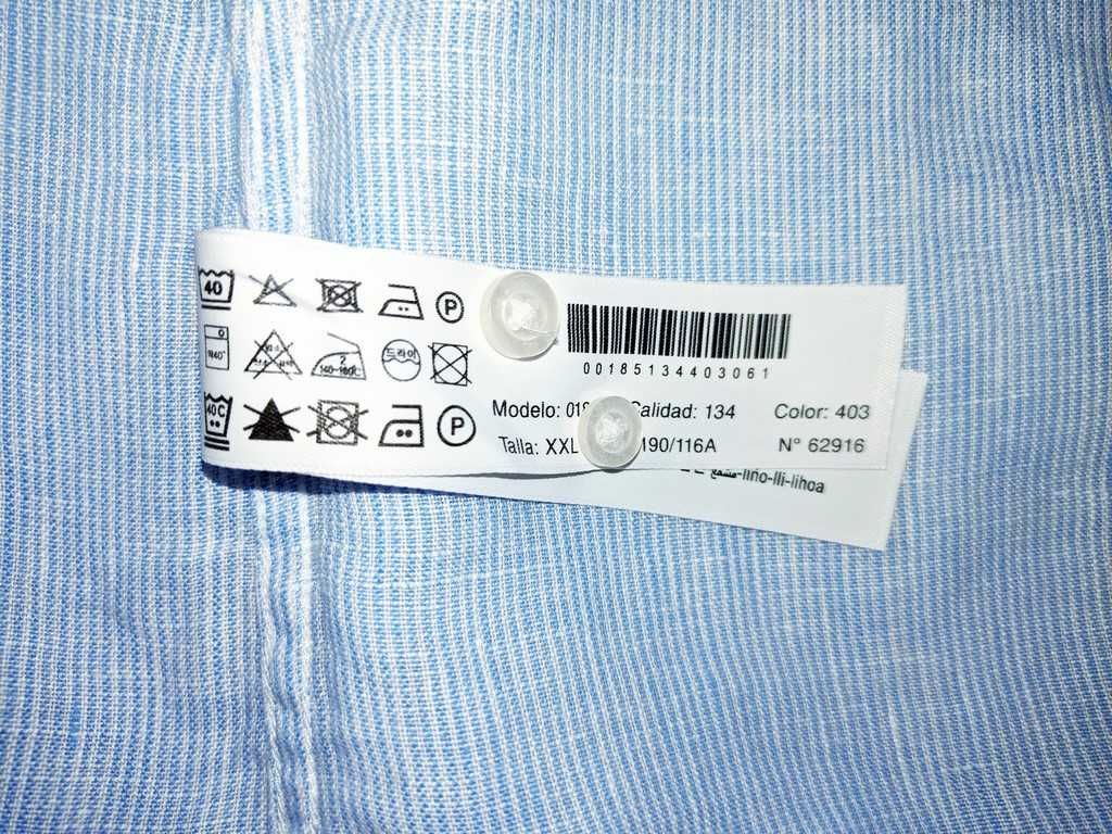 Рубашка Massimo Dutti® лён XL-XXL