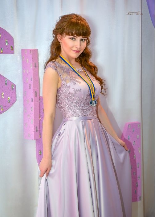 Платье, р. S (42-46) выпускное торжественное длинное хамелеон