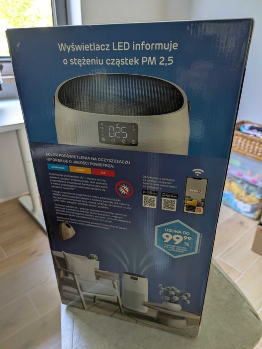 Oczyszczacz powietrza SETTI+ AP600W - nowy, nie otwierany